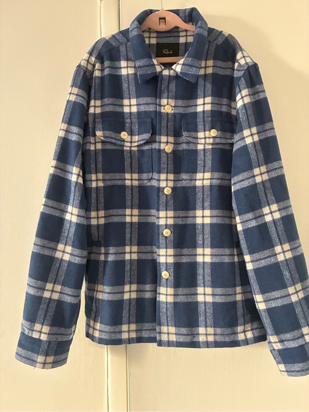 Rails Plaid Flannel Shirt Jacket
